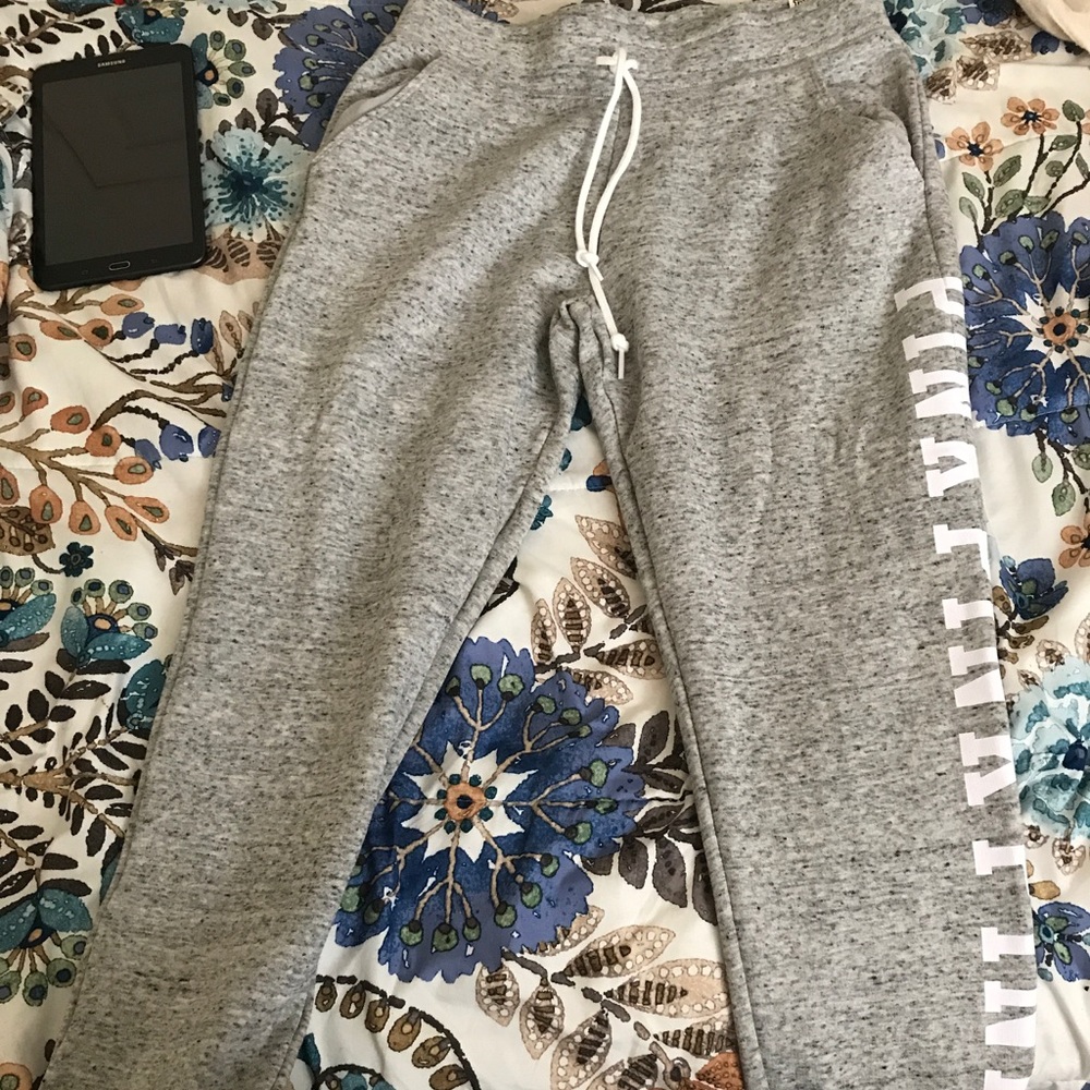 Pink Skinny Jogger sweat pants